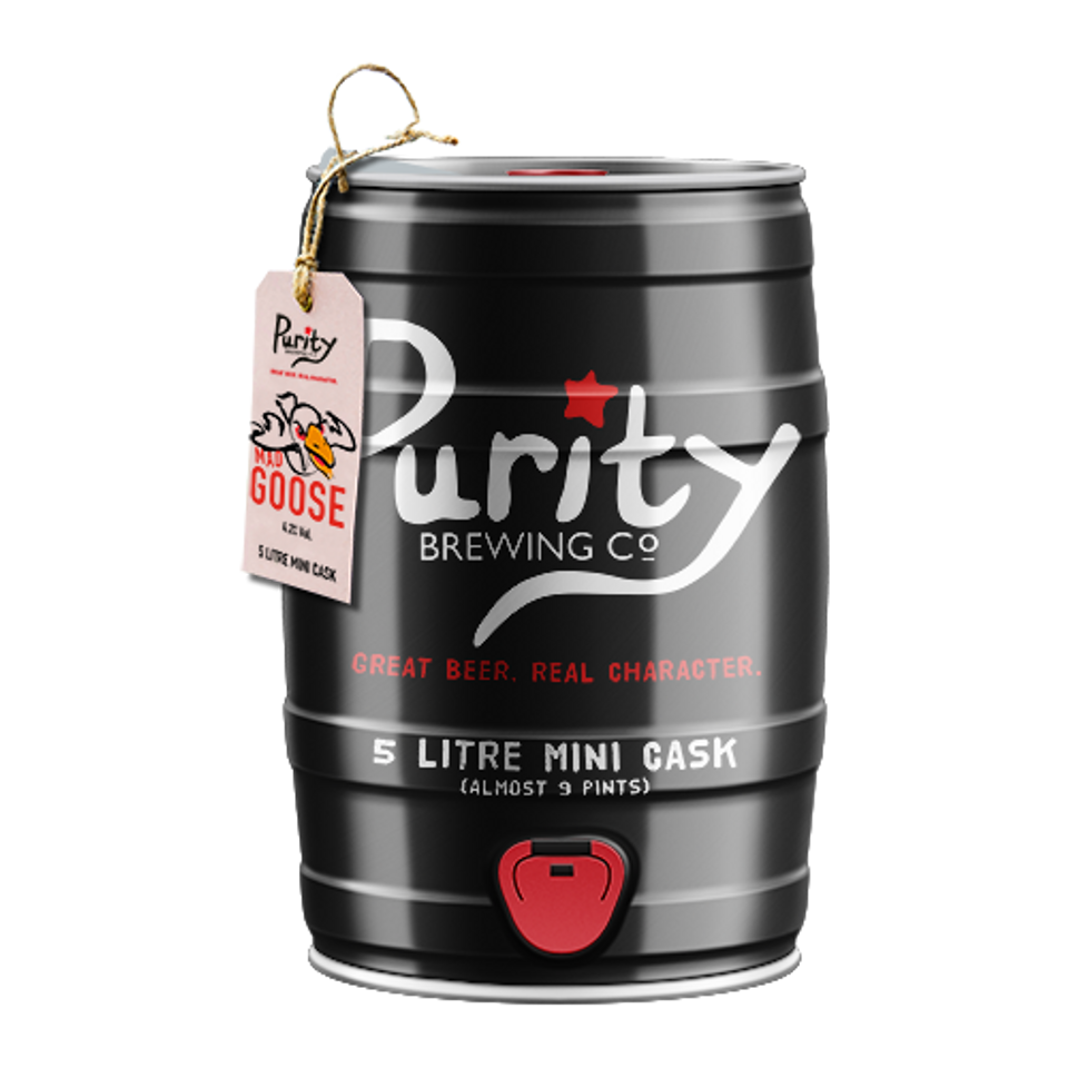 Purity Mad Goose Mini Cask